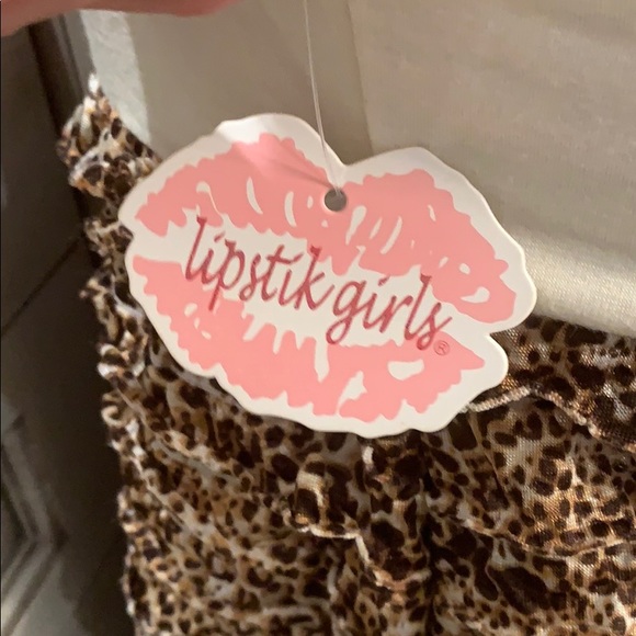 NWT lipstick girls Leopard print dress size 10 - Picture 6 of 8